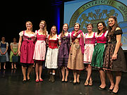 Finalistinnen zur Wahl der Bayerischen Bierkönigin 2013 (©Foto: Martin Schmitz)